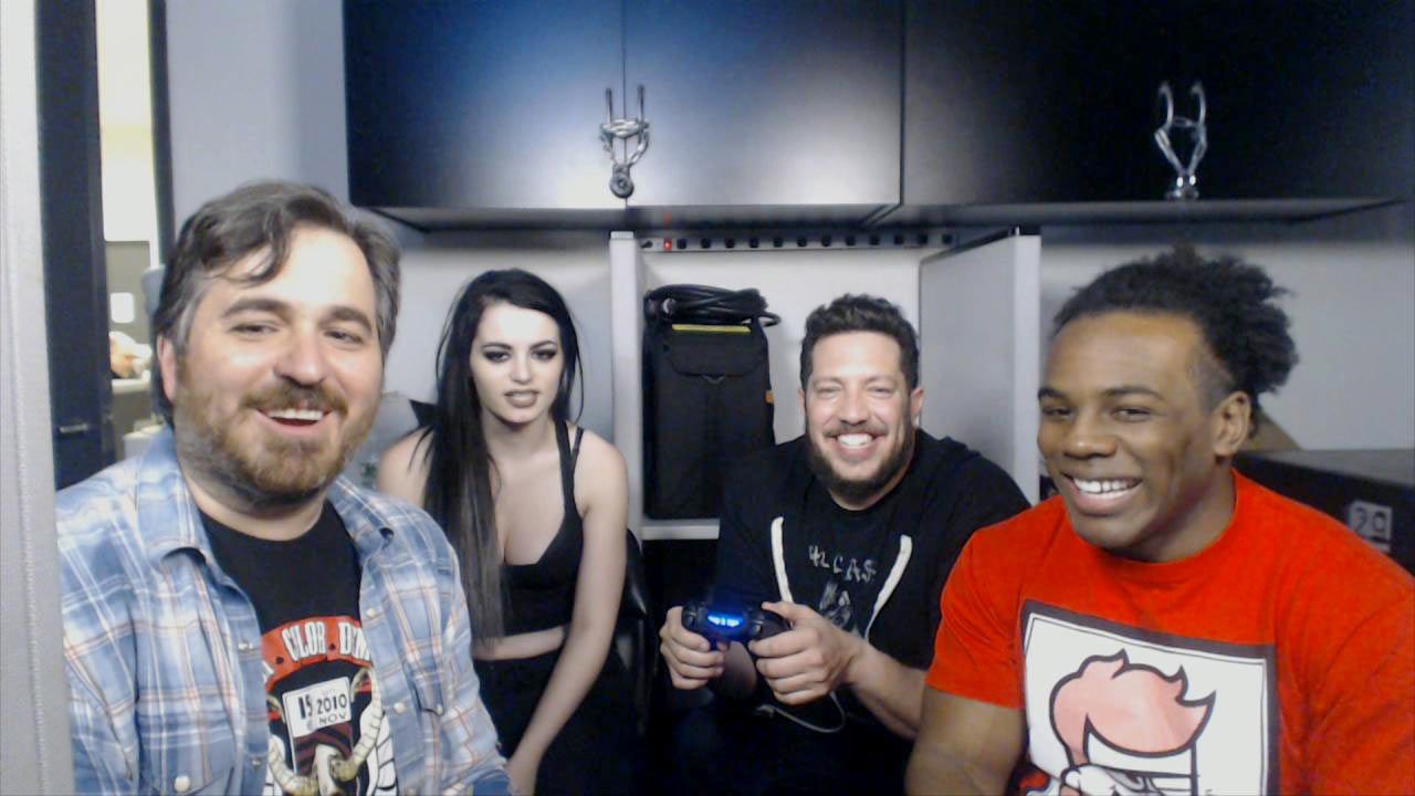 xavier woods and paige