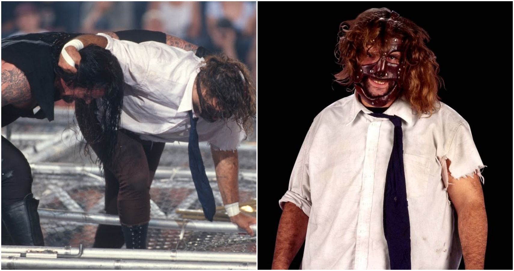 Wwe Cage Match Undertaker Vs Mankind