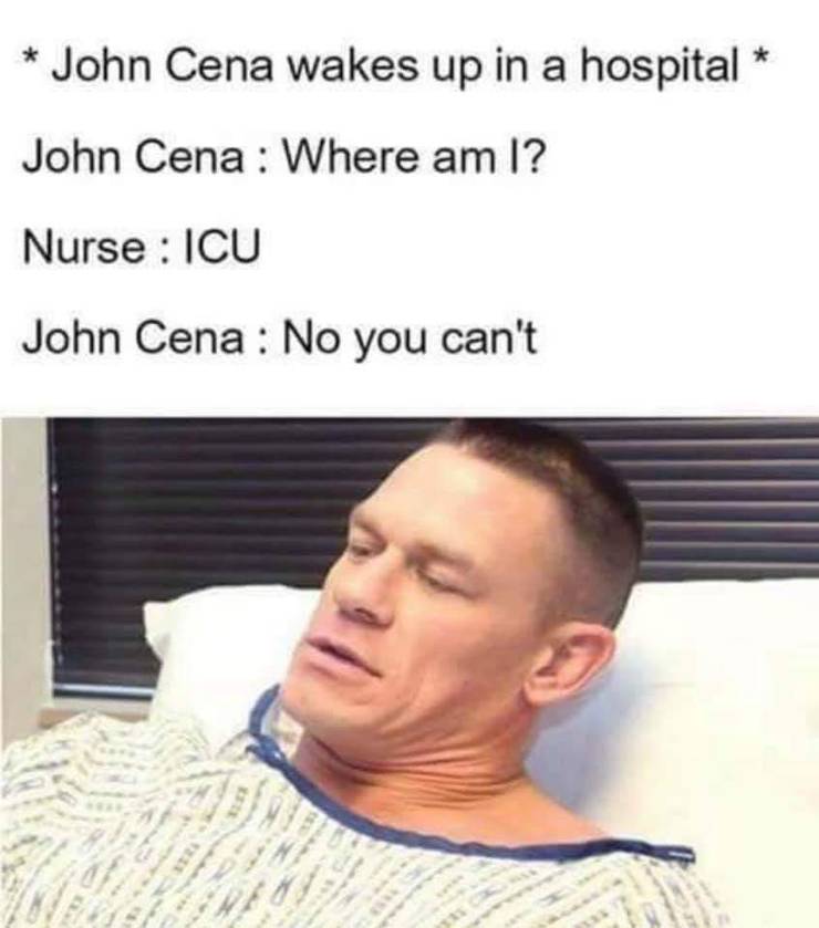 10 Best John Cena You Can T See Me Memes Thesportster