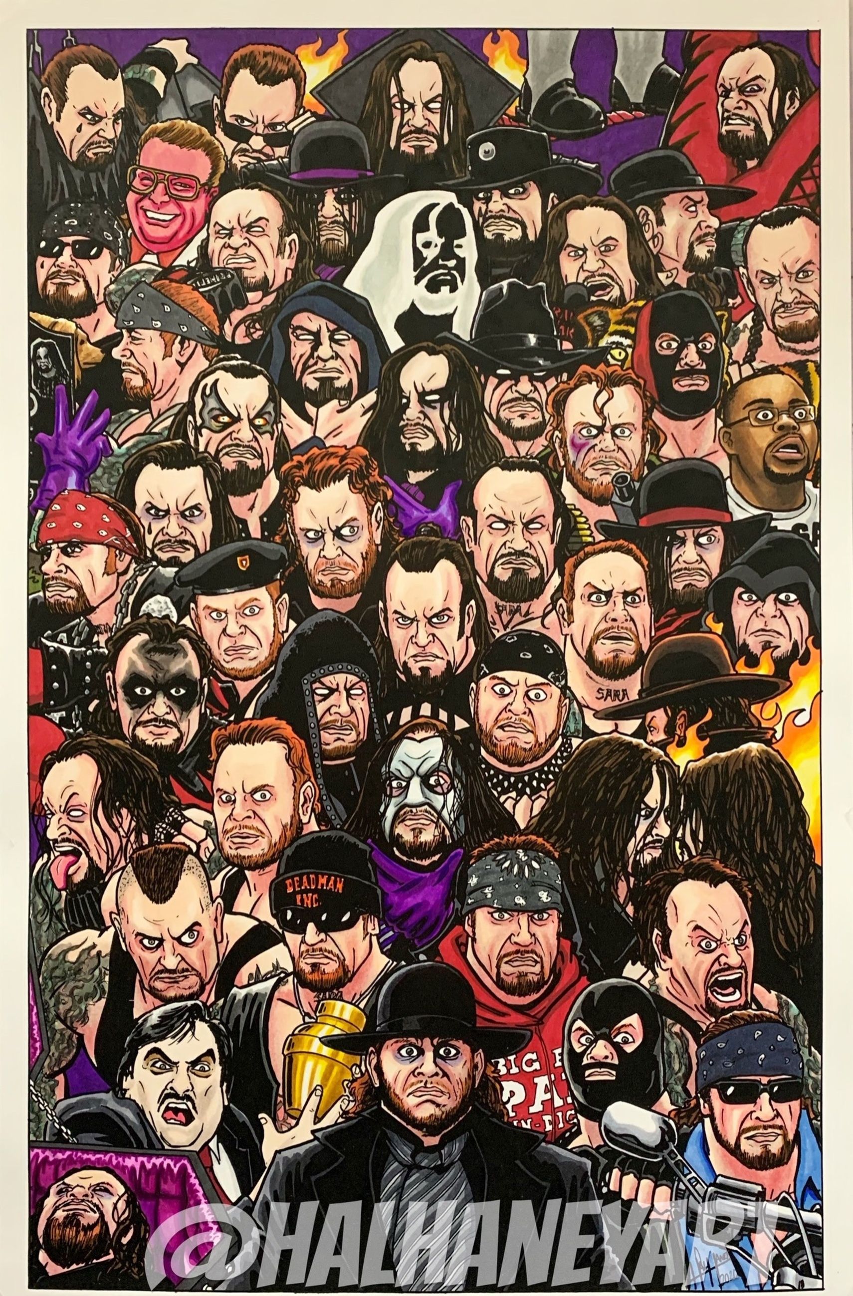 10 Pieces Of Undertaker Fan Art That Let Us Rest In Piece