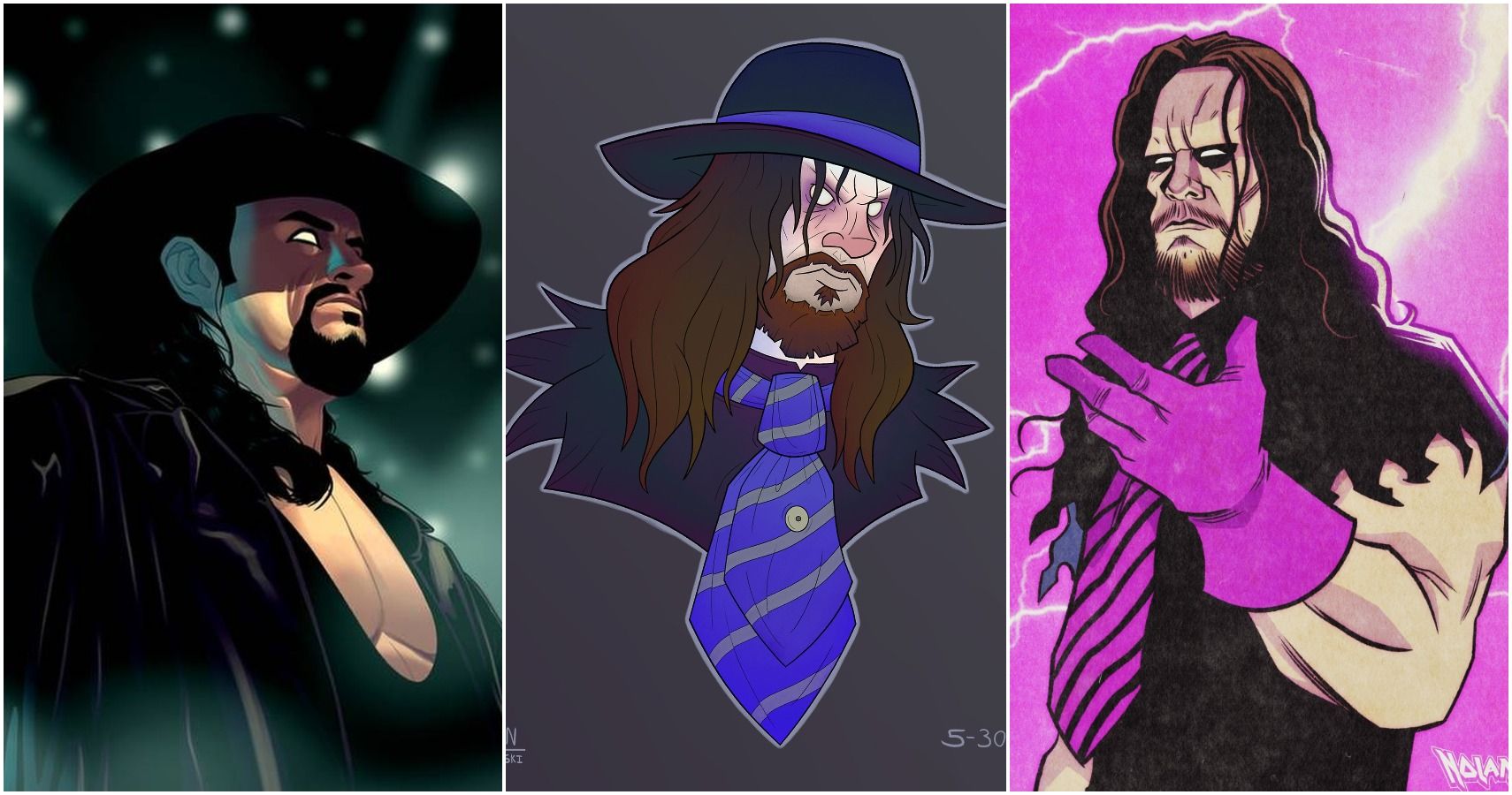 10 Pieces Of Undertaker Fan Art That Let Us Rest In Piece