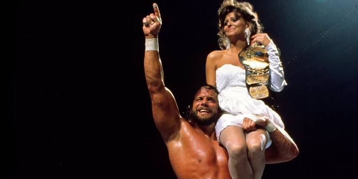 Randy Savage won het WWF Championship in 1988