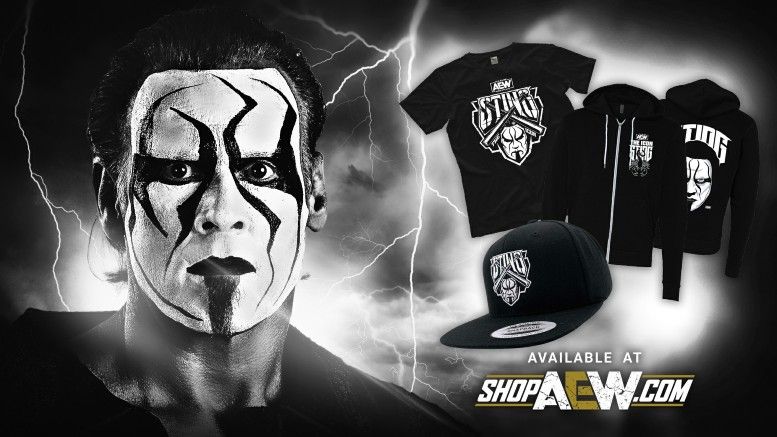 aew sting merchandise