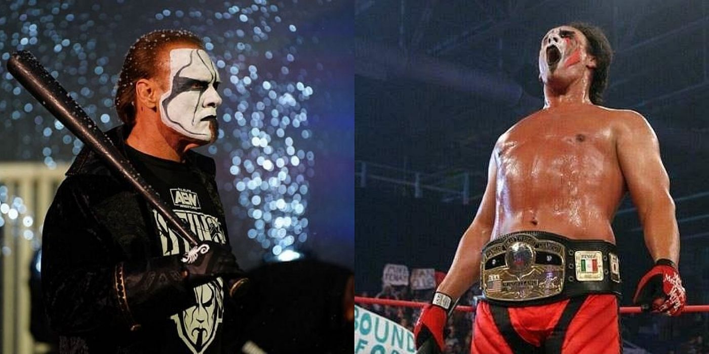 sting in aew wrestling